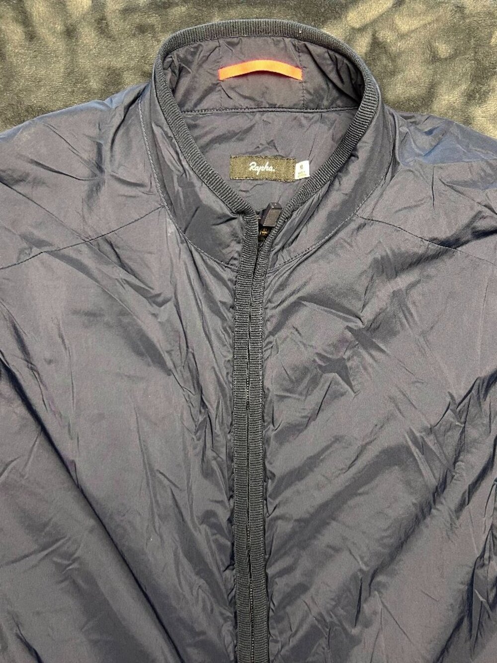 Rapha Lightweight Transfer Jacket Men’S Medium Dark Navy Packable Cycling Layer